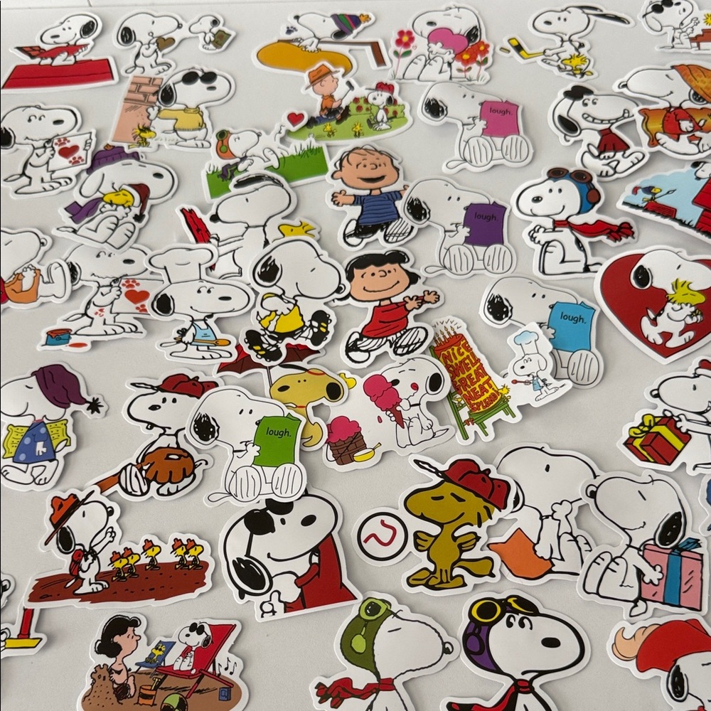 Snoopy and Friends Sticker Set (50)